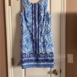 Lilly Pulitzer Blue and White mila Dress